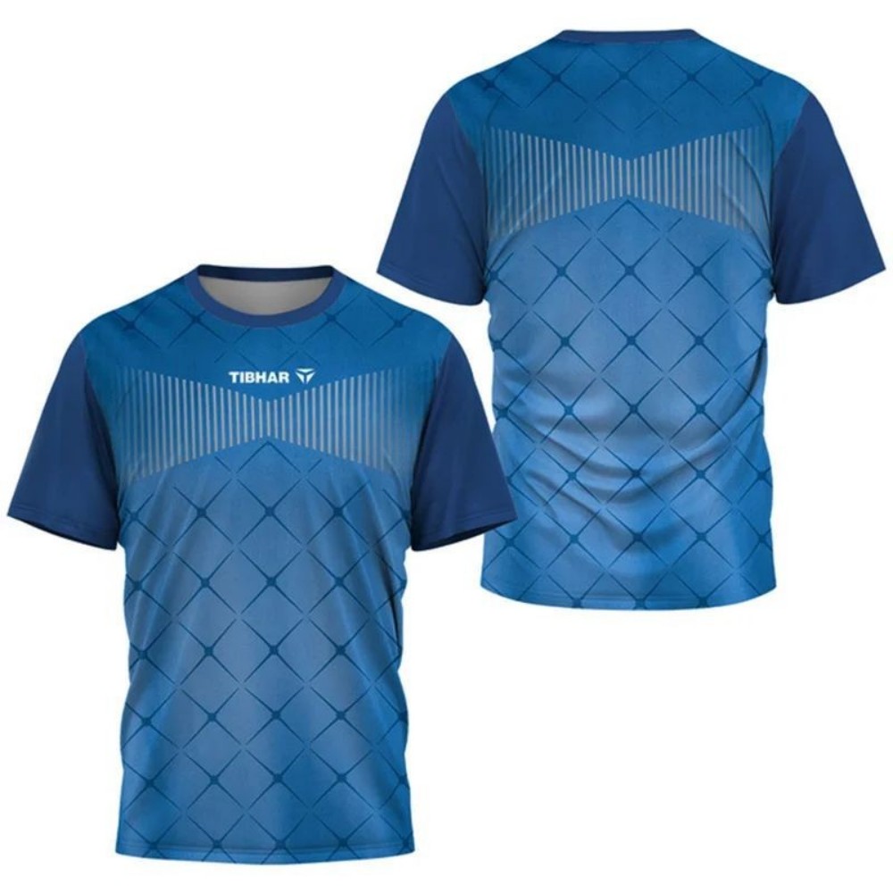 Table Tennis Jersey Butterfly - Camiseta Deportiva de Manga Corta para