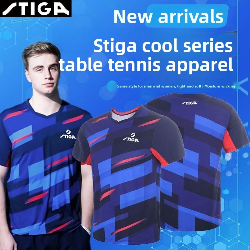 Table Tennis Jersey Butterfly - Camiseta de tenis de mesa Stika