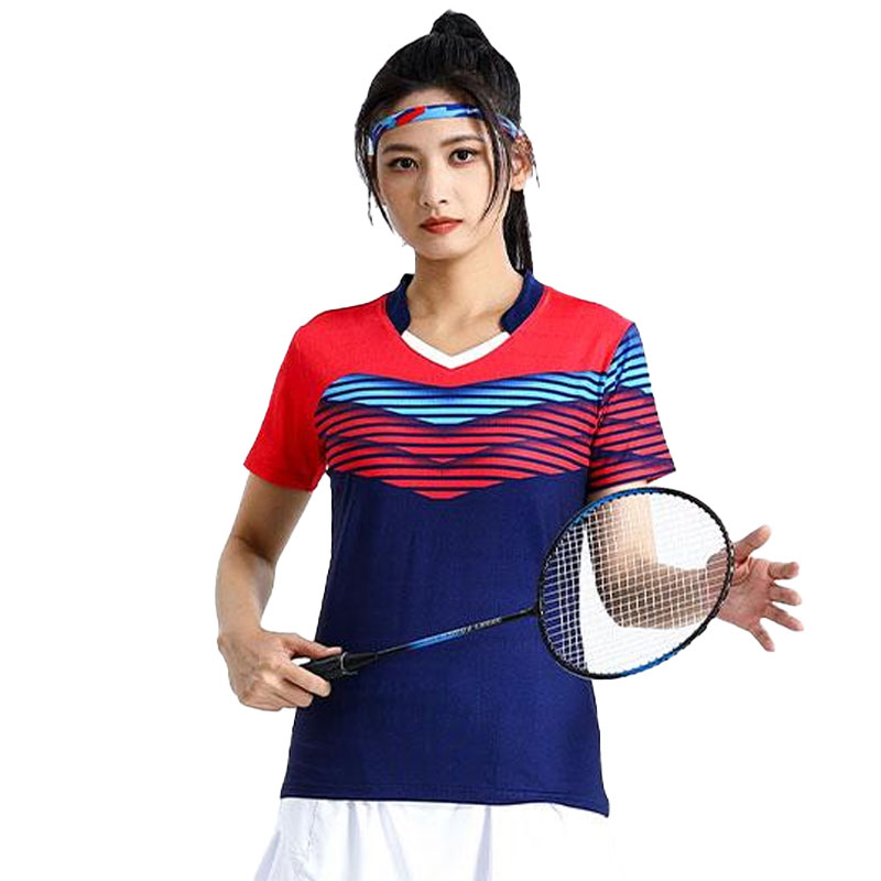 Table Tennis Volleyball - Camisas de bádminton para mujer, retales,