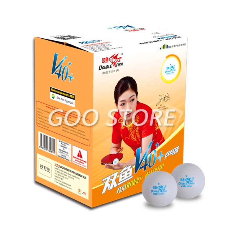 100 pelotas Double Fish V40+ 1 - Table Tennis Video Game reseña y precio