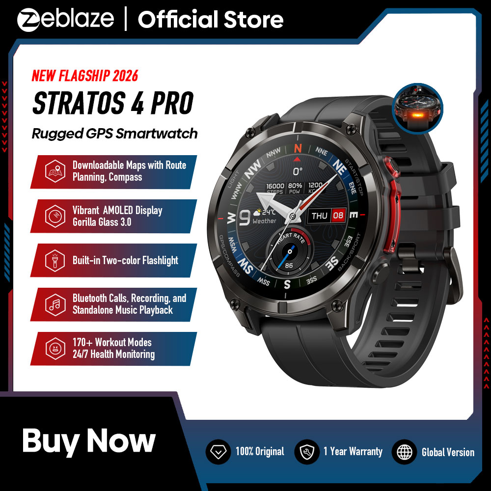 Nuevo Reloj Inteligente Zeblaz - Table Tennis World reseña y precio