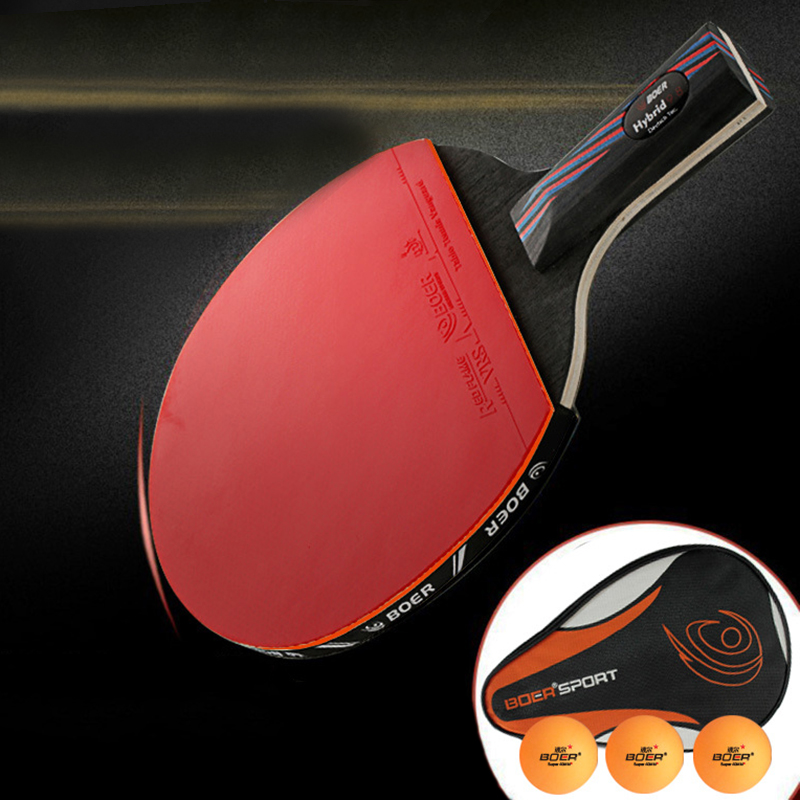 Raqueta de Tenis de Mesa BOER  - Forehand Training Ball reseña y precio