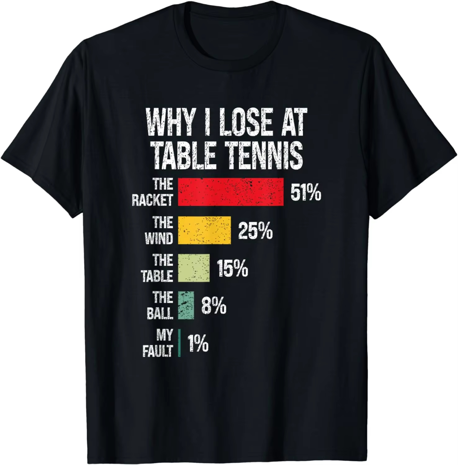 Camiseta con gráfico divertido - Table Tennis Graphics reseña y precio