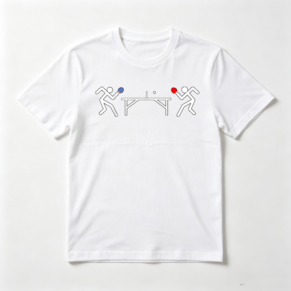 Camiseta para Amantes del Teni - Table Tennis Graphics reseña y precio