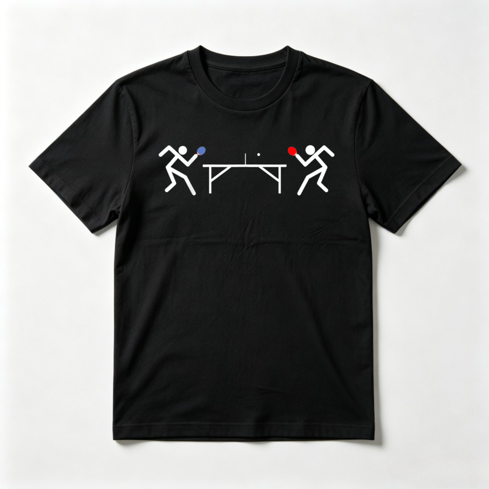 Camiseta para Amantes del Teni - Table Tennis Graphics reseña y precio