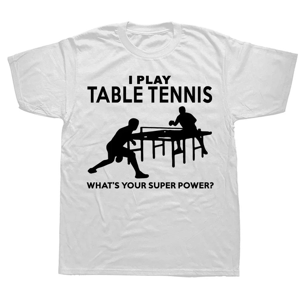 Camiseta divertida con gráfico - Table Tennis Graphics reseña y precio